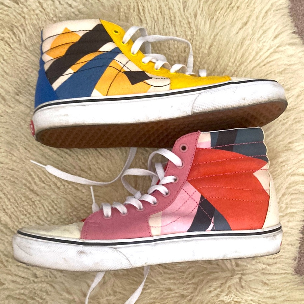 Multi-color Vans